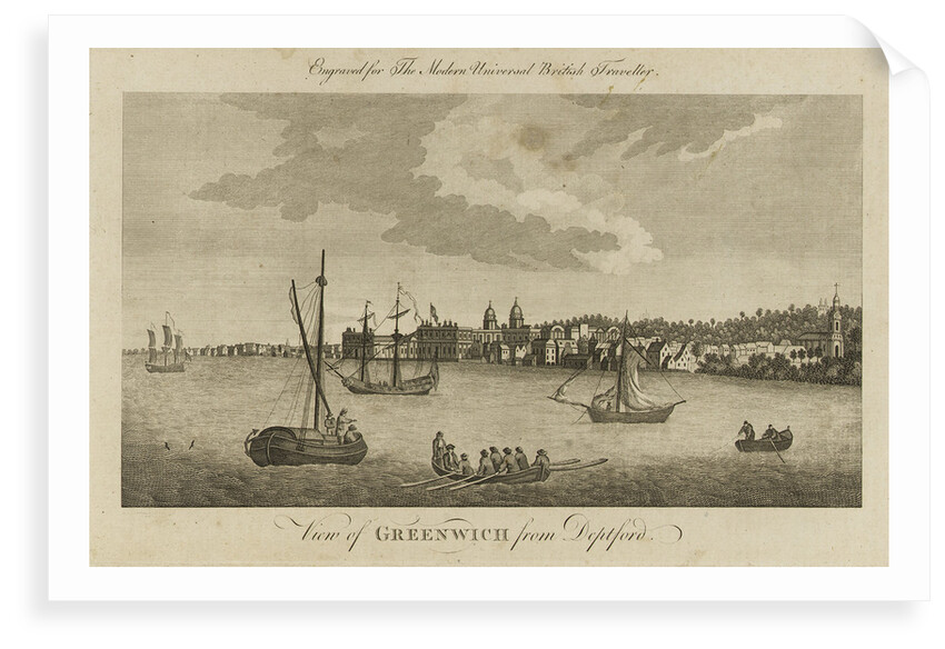 View of Greenwich from Deptford by unknown