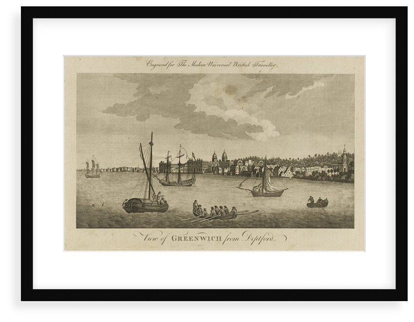 View of Greenwich from Deptford by unknown