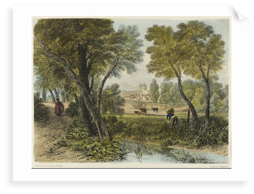 Part of Greenwich Hospital from the Ravensbourne by James Duffield Harding