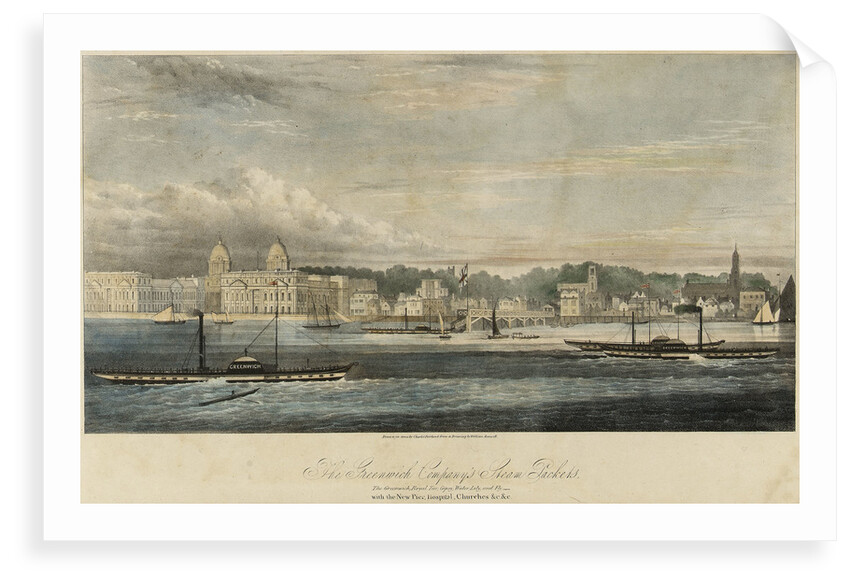 Greenwich Pier by Charles Fairland