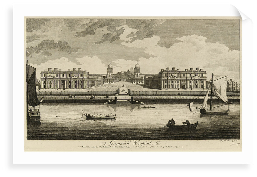 Greenwich Hospital by John Boydell