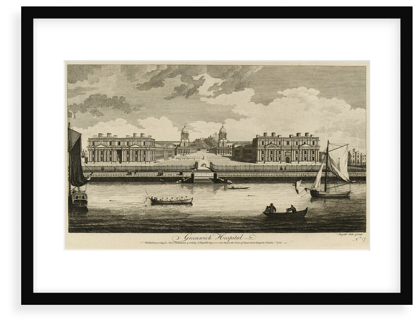 Greenwich Hospital by John Boydell