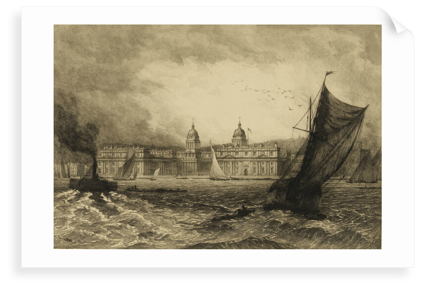 Greenwich Hospital by David Law