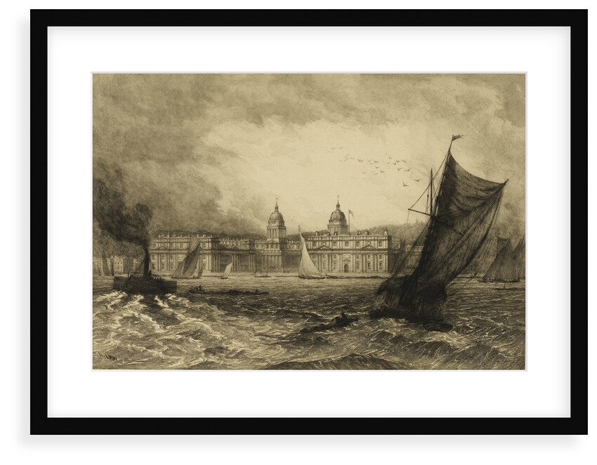 Greenwich Hospital by David Law