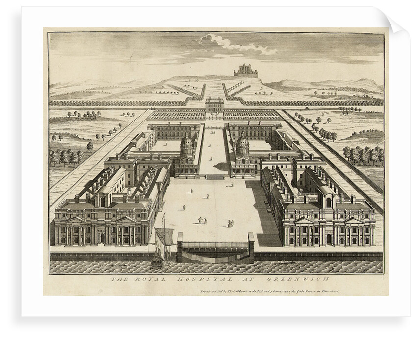 The Royal Hospital at Greenwich by Thomas Millward