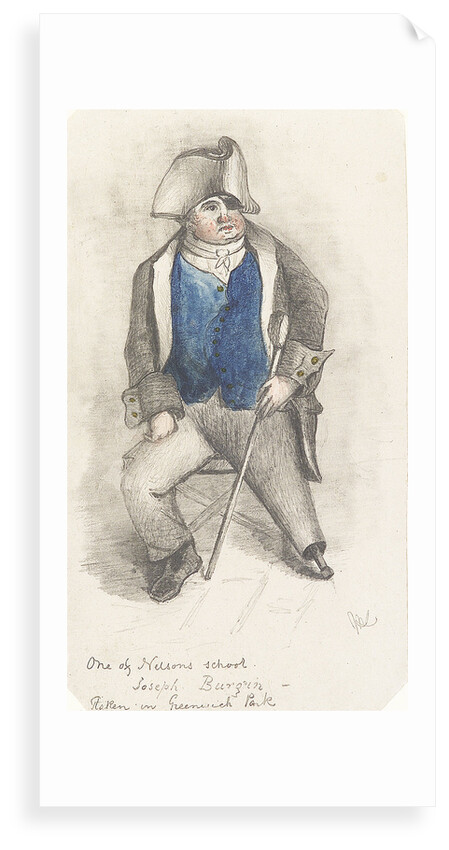 Portrait of Joseph Burgin by Samuel Lane