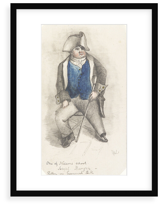 Portrait of Joseph Burgin by Samuel Lane