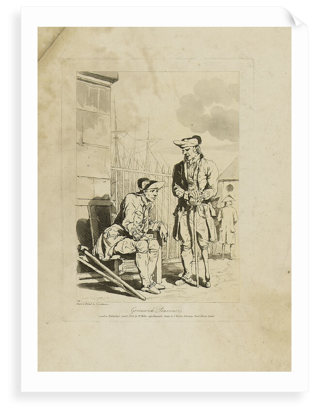 Greenwich Pensioners by John Augustus Atkinson
