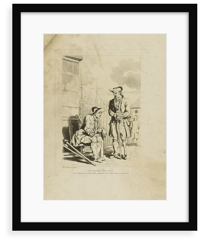 Greenwich Pensioners by John Augustus Atkinson