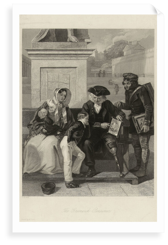 The Greenwich Pensioner by Edward Matthew Ward