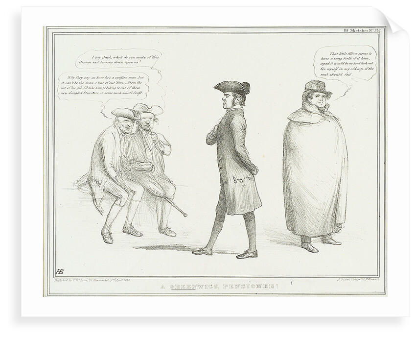 A Greenwich Pensioner! by H. B.