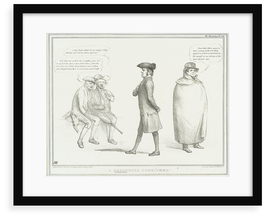 A Greenwich Pensioner! by H. B.