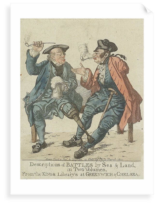 Greenwich and Chelsea Pensioners by Robert Dighton