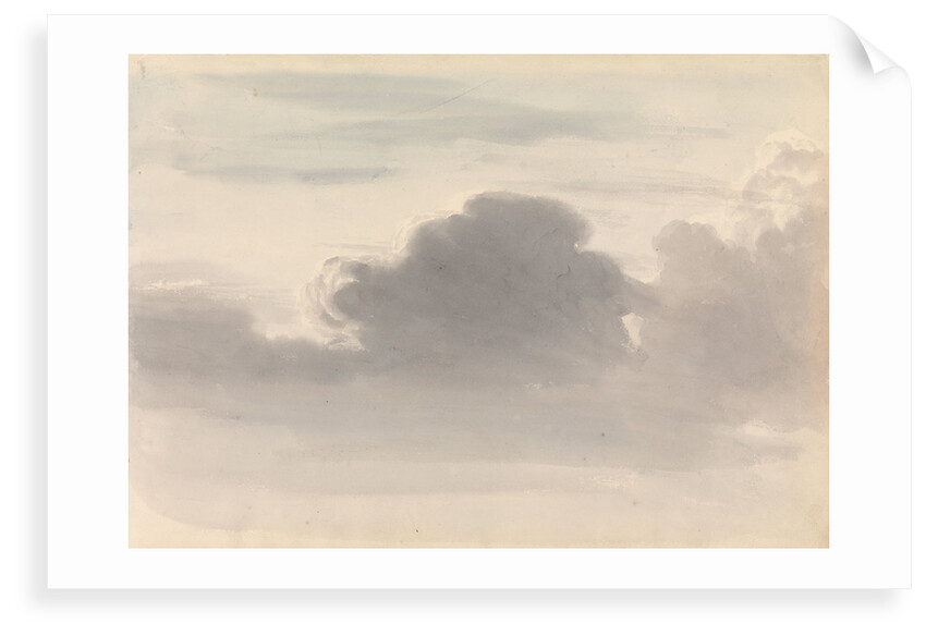 Study of dark clouds by John Christian Schetky