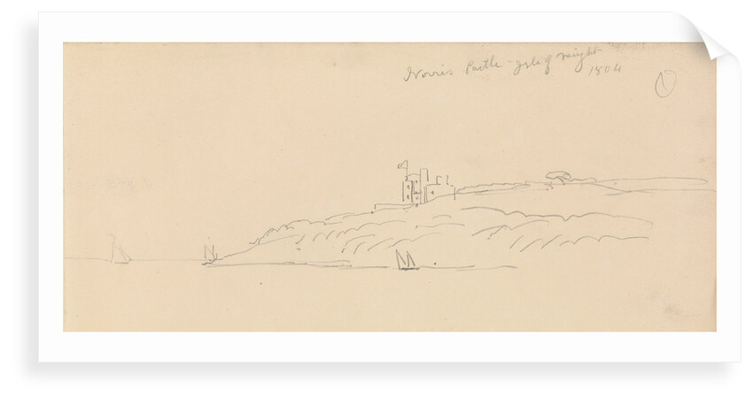 Norris Castle, Isle of Wight, 1804 by John Christian Schetky