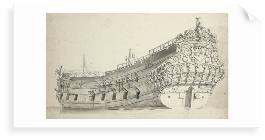The 'Provincie van Utrecht' by Willem Van de Velde the Younger
