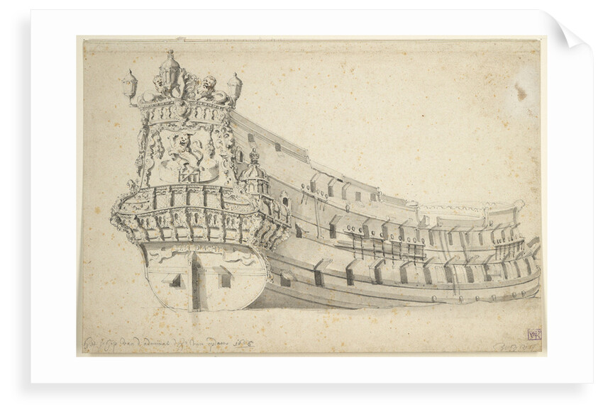 The 'Eendracht' by Willem Van de Velde the Younger