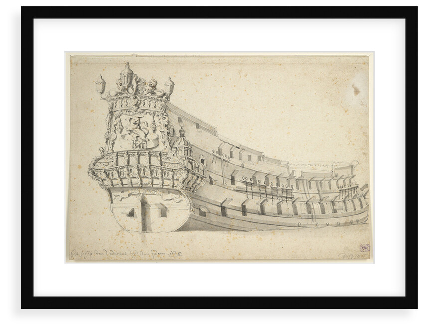The 'Eendracht' by Willem Van de Velde the Younger