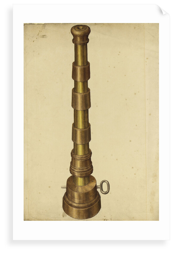 Woolwich Arsenal circa 1750. Mould for making powder pellets by unknown