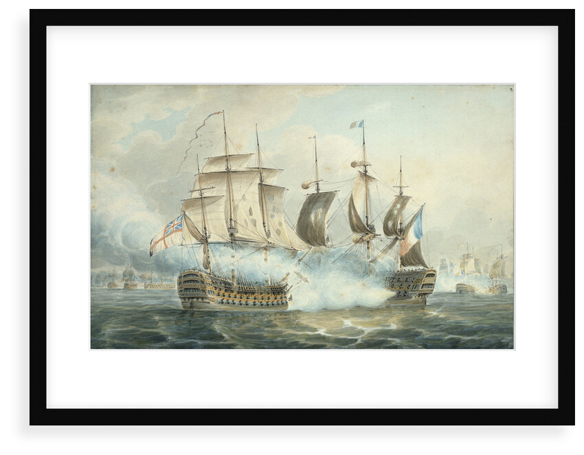 Action between the 'Victory' and the 'Bucentaur', possibly at Trafalgar by unknown