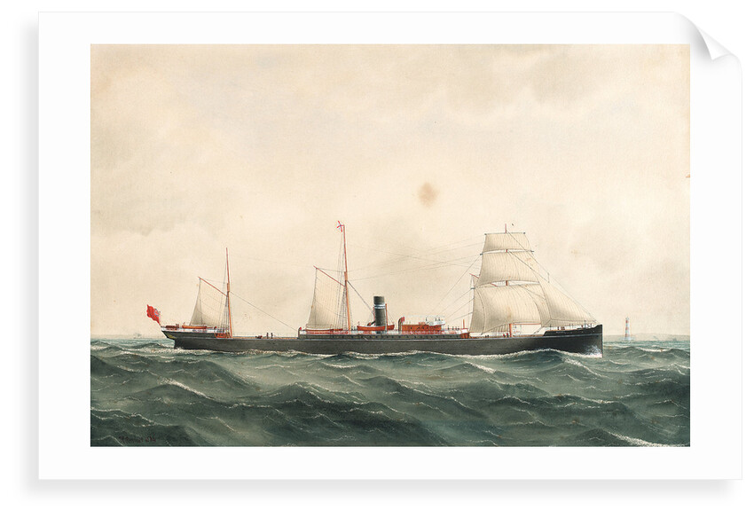 Steam ship 'Manora' by H. Percival