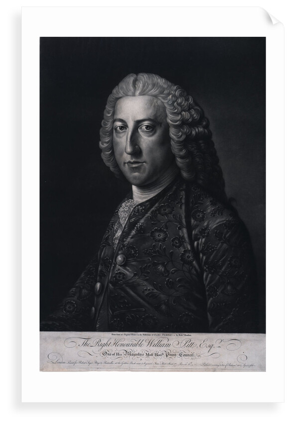 William Pitt (1708-1778) by Richard Houston