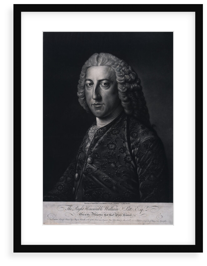 William Pitt (1708-1778) by Richard Houston