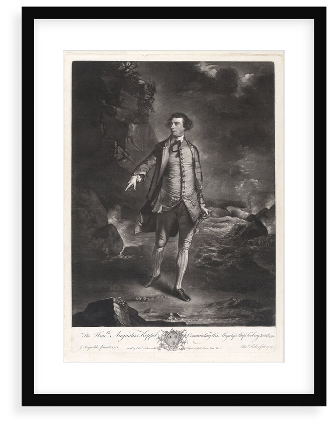 Augustus Keppel (1725-1786) by Joshua Reynolds