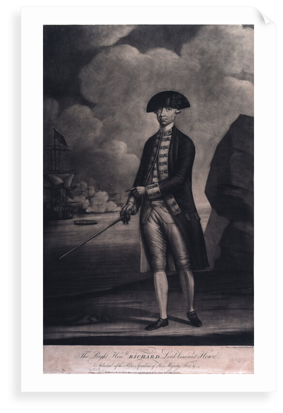 Admiral Richard Howe (1726-1799) by Ben Killingbeck