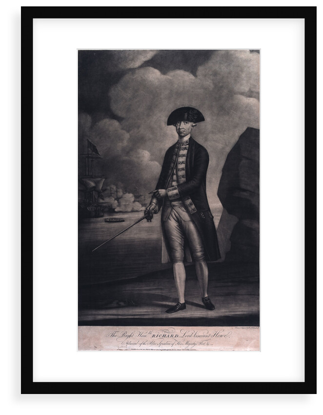 Admiral Richard Howe (1726-1799) by Ben Killingbeck