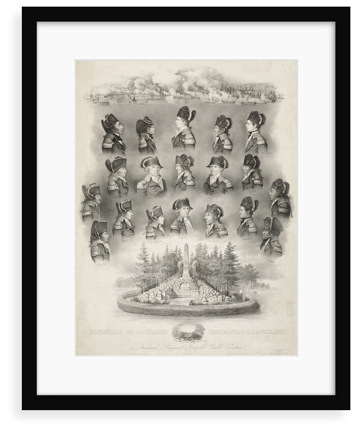 Mindeblad om Danmarks Haedersdag d.2.April 1801 by Baerentzen & Co.