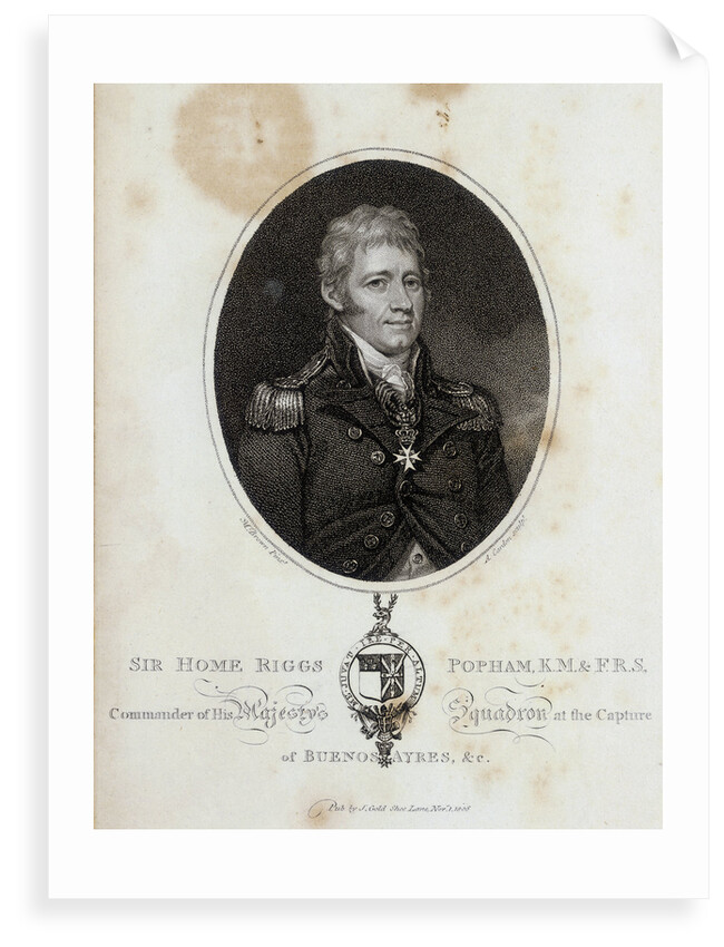 Sir Home Riggs Popham by Mather Brown