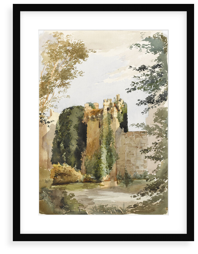 Bodiam Castle by Margaret Louisa Herschel