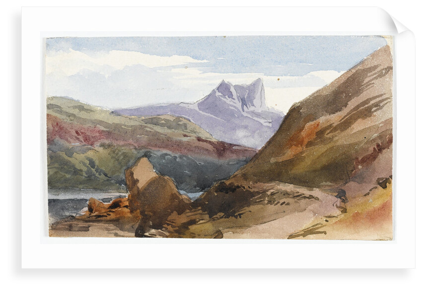 View of an island in Scotland by Margaret Louisa Herschel