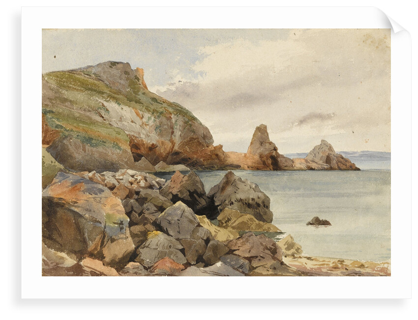 Anstey Cove; W. Torquay by Margaret Louisa Herschel