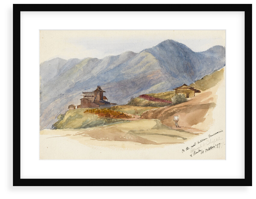 On the road between Muccorice and Simla, 11 October 1877' by Matilda Rose Herschel