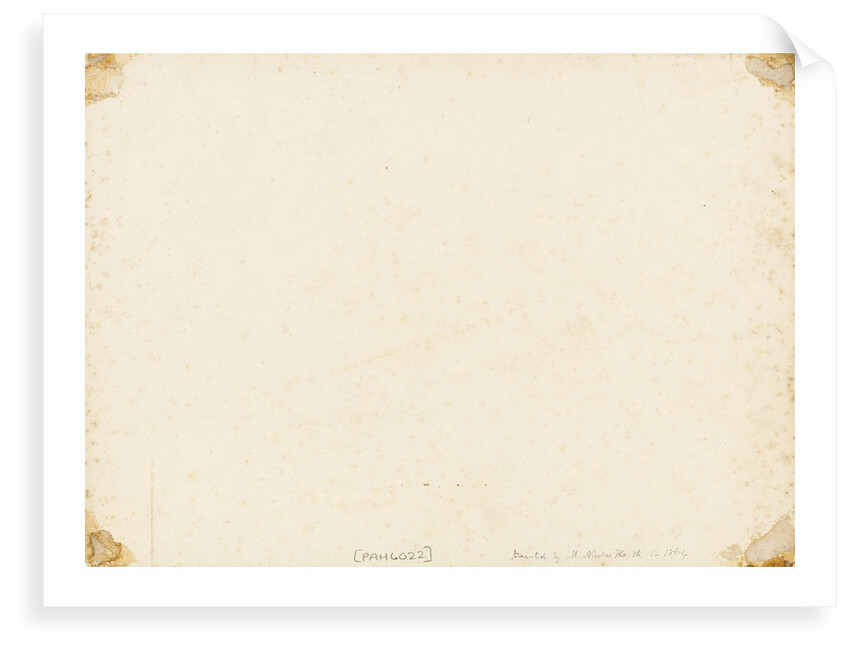 Untitled; reverse by M. Nicolas Karth