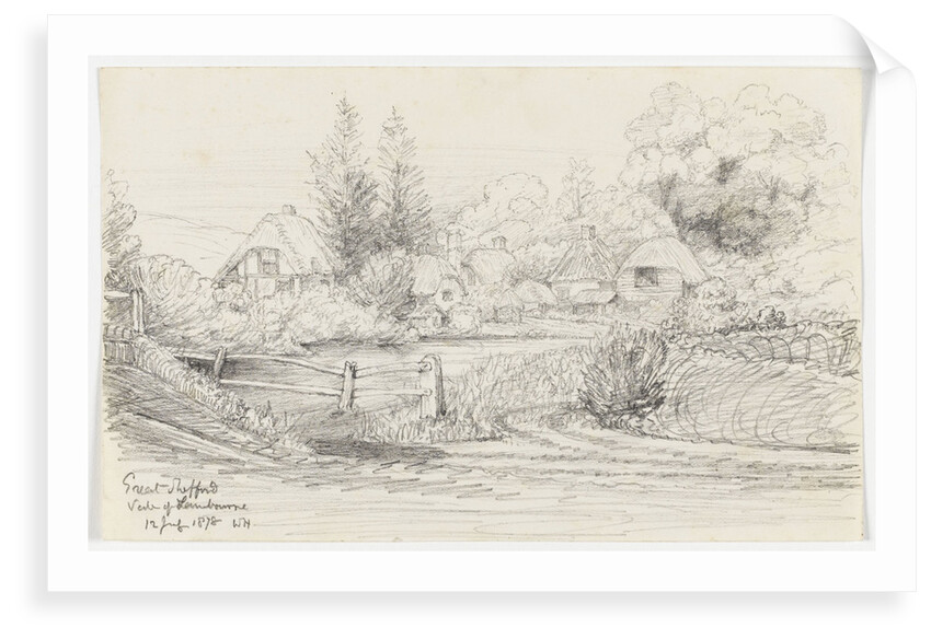 Great Shefford, Vale of Lambourne, 12 July 1878 by William James Herschel