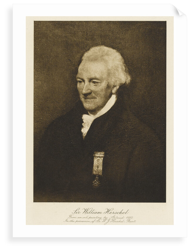 Sir William Herschel (1738-1822) by William Artaud