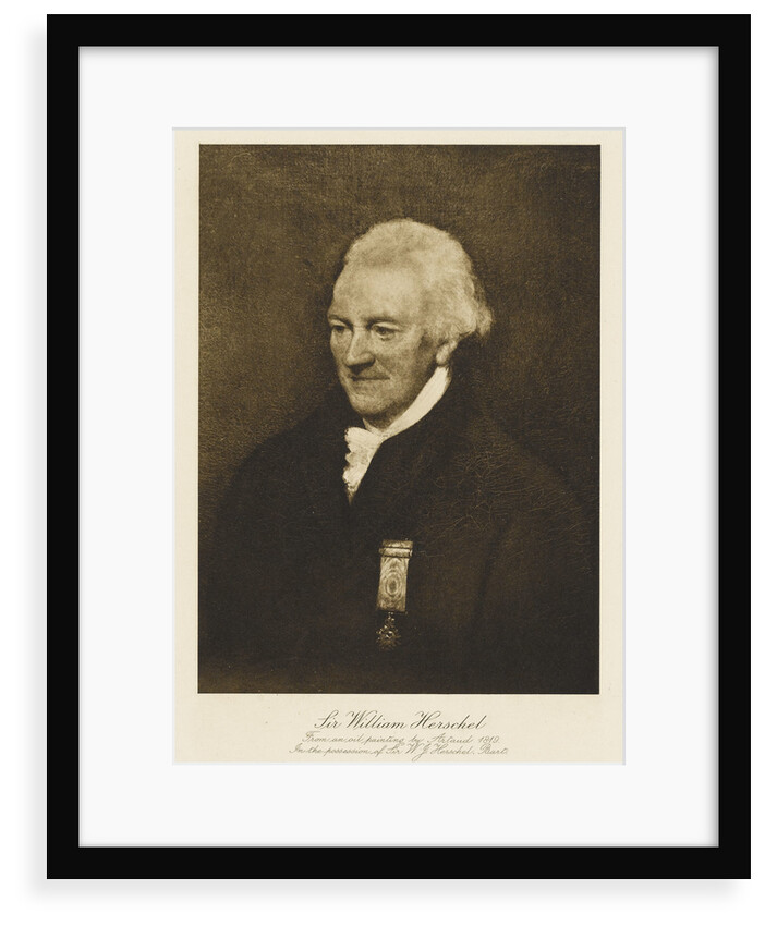 Sir William Herschel (1738-1822) by William Artaud