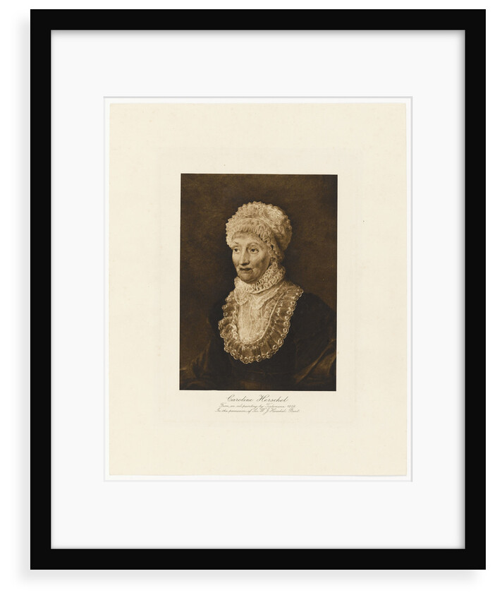 Caroline Herschel by Tielemann