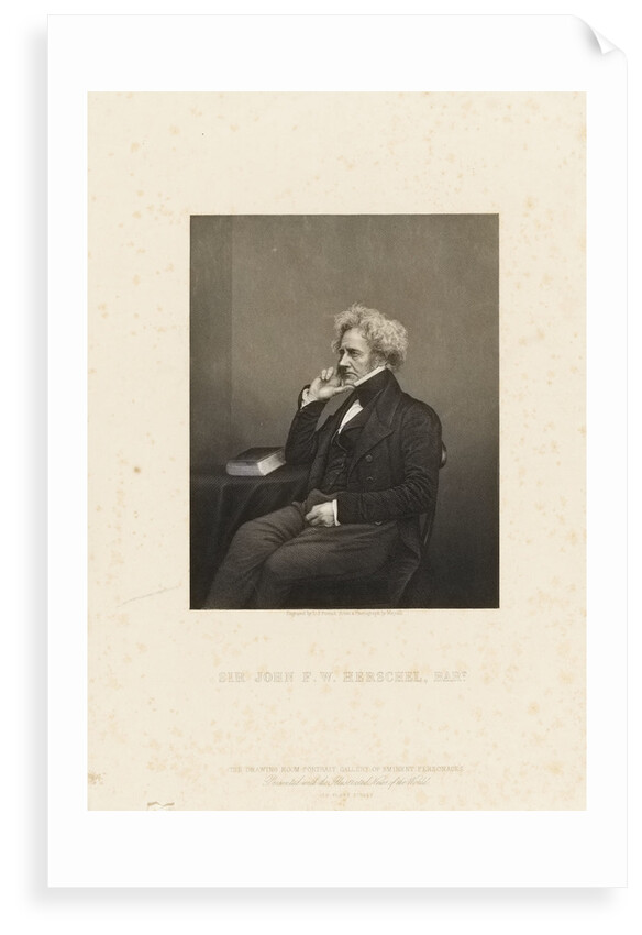 Sir John Frederick William Herschel (1792-1871) by John Jabez Edwin Mayall