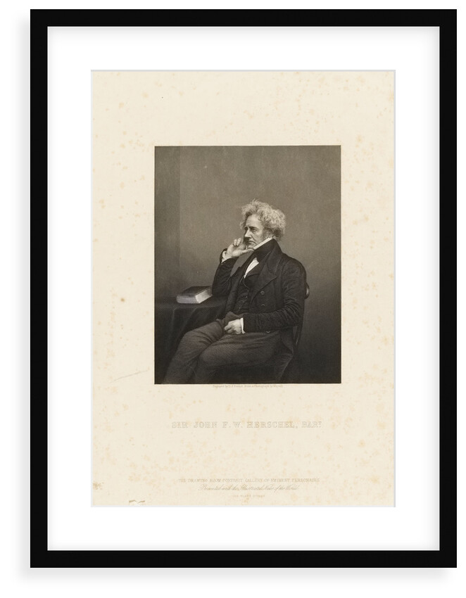 Sir John Frederick William Herschel (1792-1871) by John Jabez Edwin Mayall