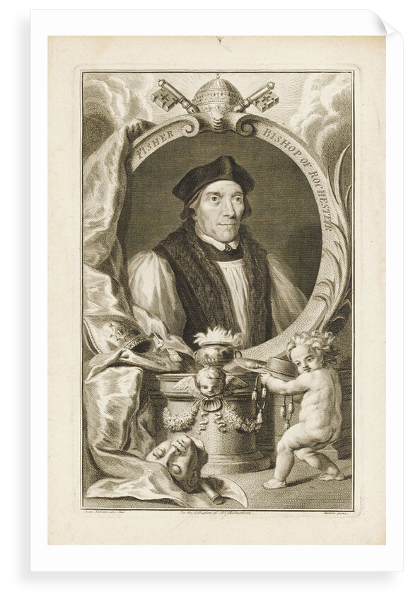 John Fisher, Bishop of Rochester by Hans Holbein