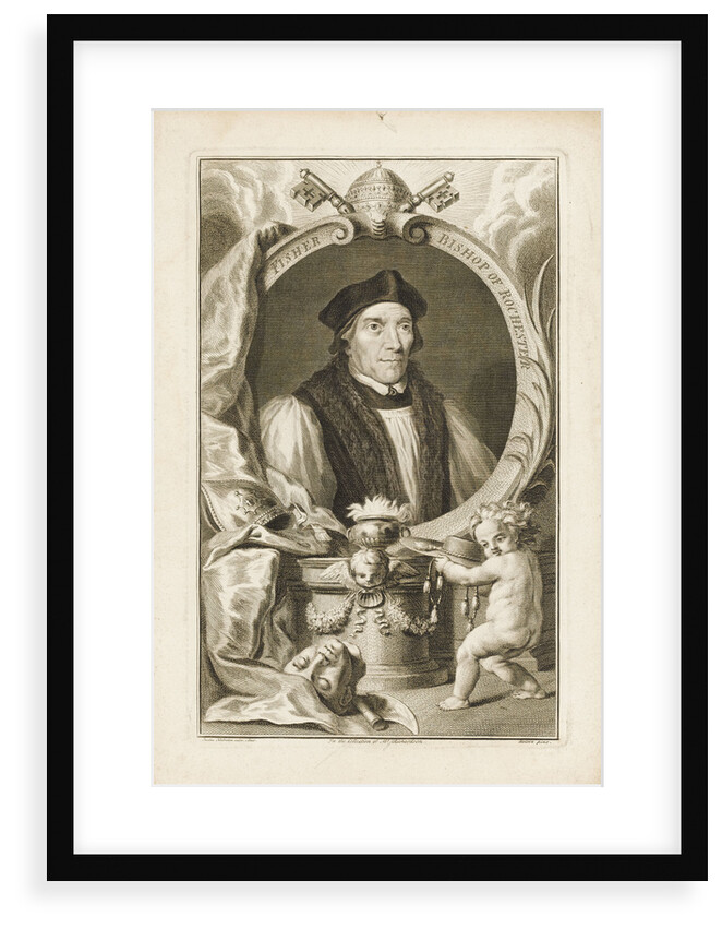 John Fisher, Bishop of Rochester by Hans Holbein