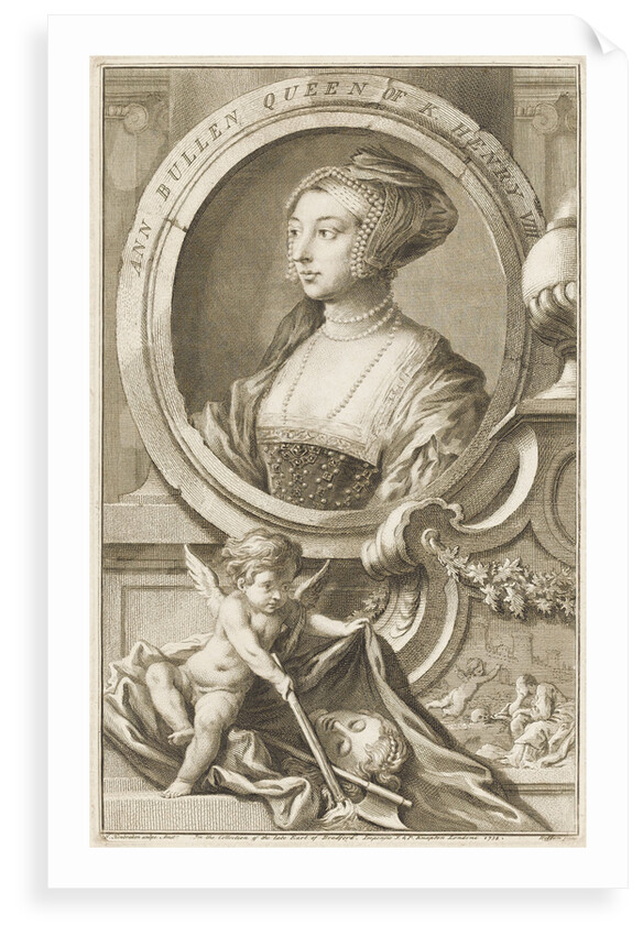 Anne Boleyn (d. 1536) by Hans Holbein
