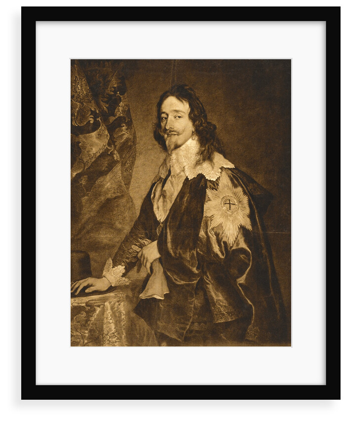 Portrait of Charles I by Maison Braun Clement & Co.