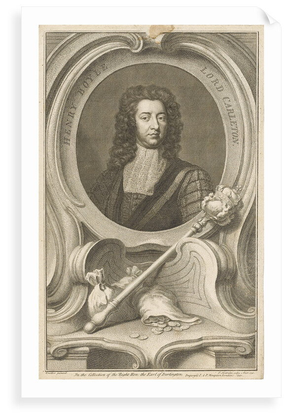 Henry Boyle. Lord Carleton by Godfrey Kneller