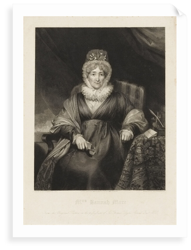 Mrs Hannah More by Henry William Pickersgill