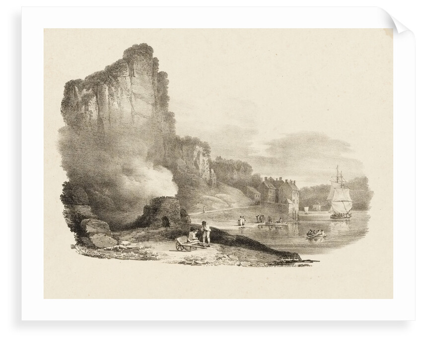 St Vincent rock near Bristol by Charles Joseph Hullmandel
